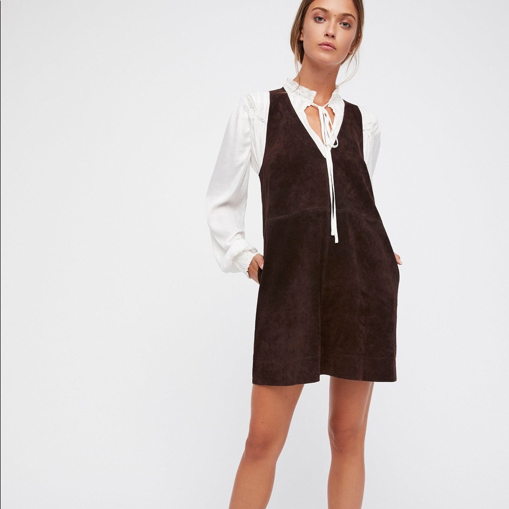 free people suede dress